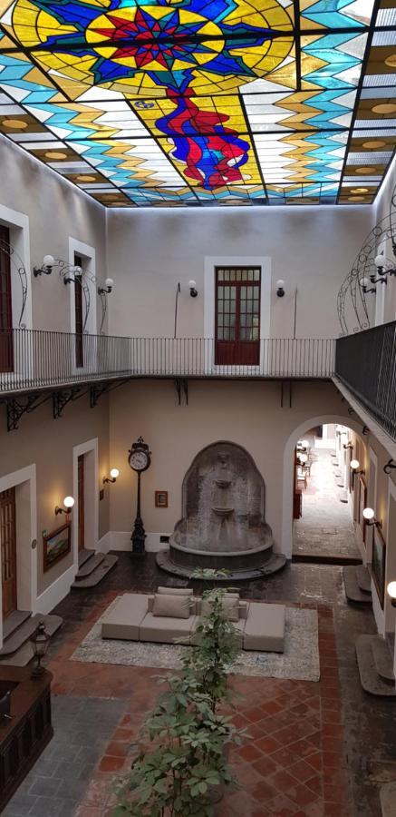 Hotel San Francisco Tlaxcala Bagian luar foto